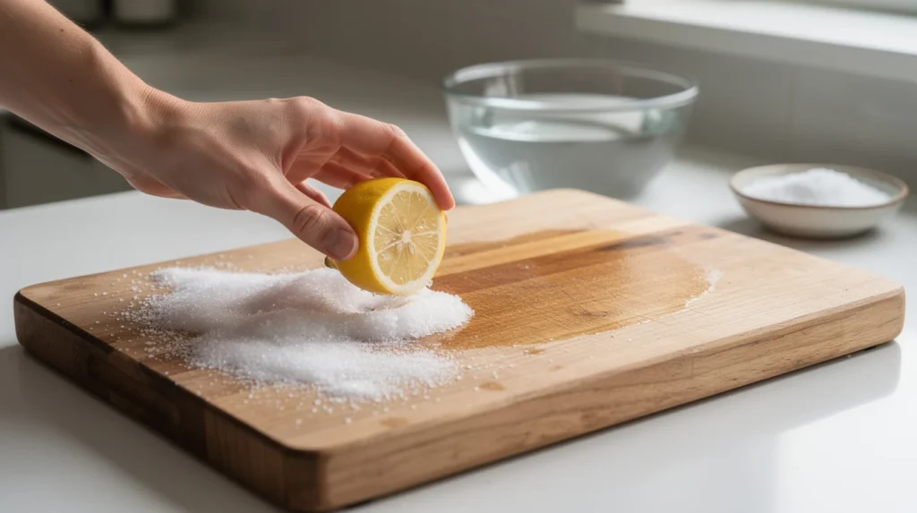 nettoyer planche à découper