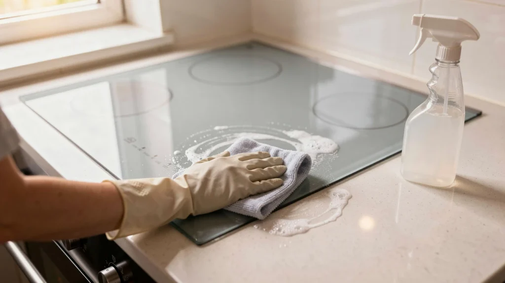 nettoyer plaques cuisson