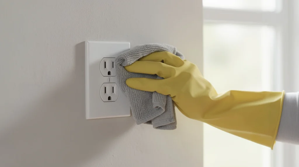 nettoyer prises électriques