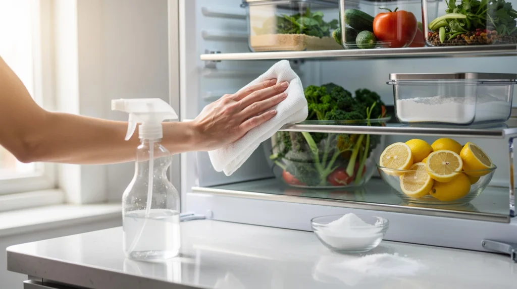 nettoyer réfrigérateur sans produits chimiques