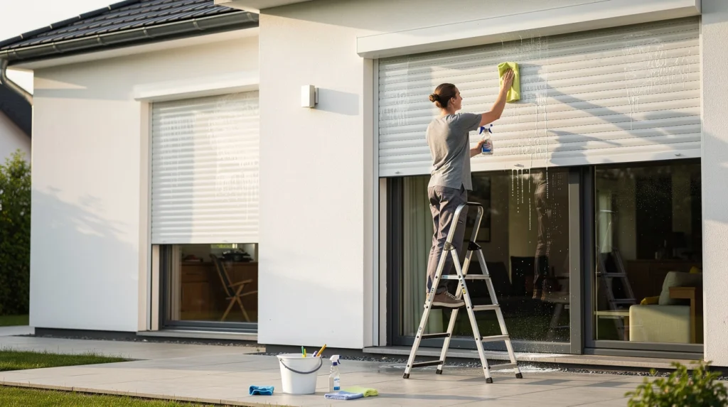 nettoyer volets roulants