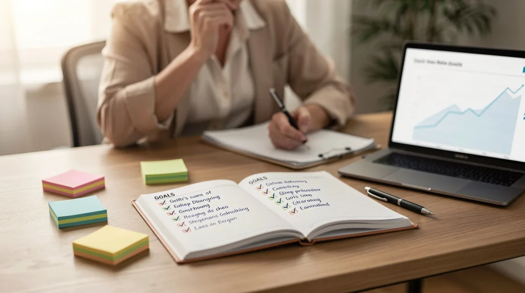 organiser objectifs personnels