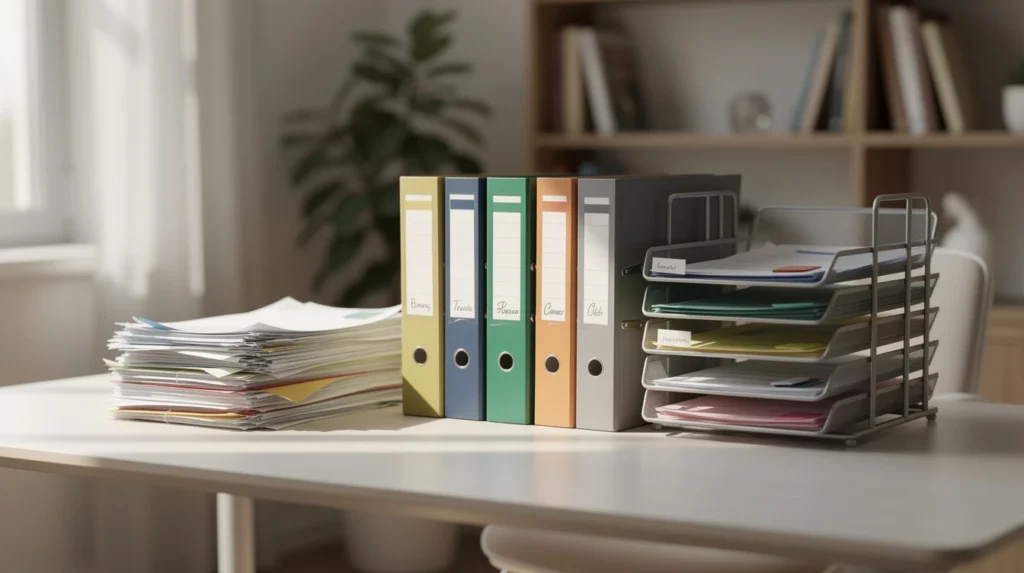 organiser papiers importants