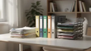 organiser papiers importants