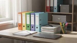 organiser papiers scolaires