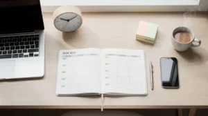 organiser semaine travail