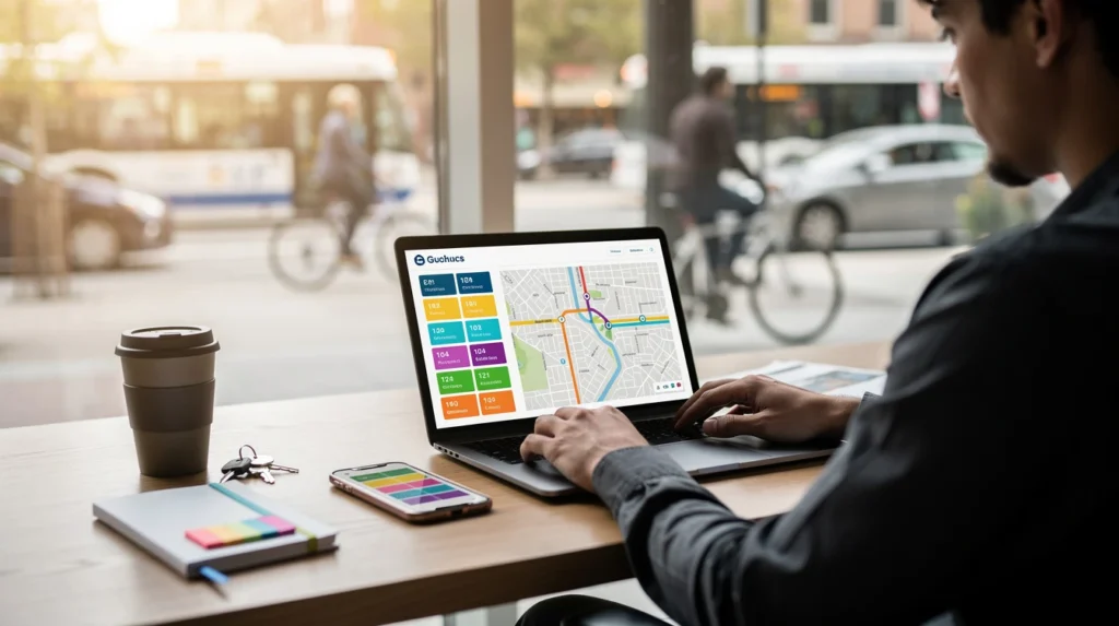 organiser trajets quotidiens