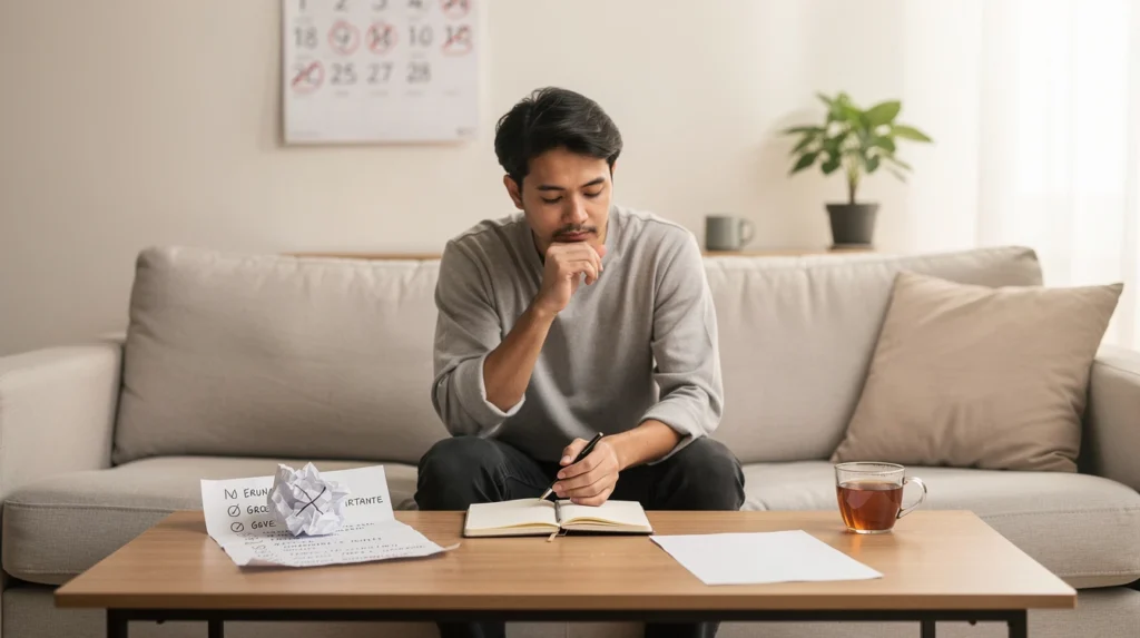 oublier ses resolutions