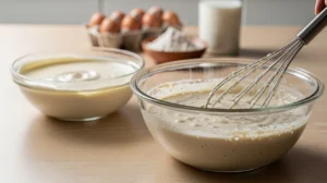 pâte à crêpes grumeaux