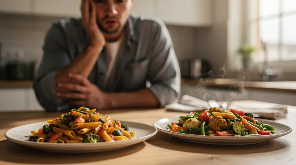 perte de goût plats réchauffés