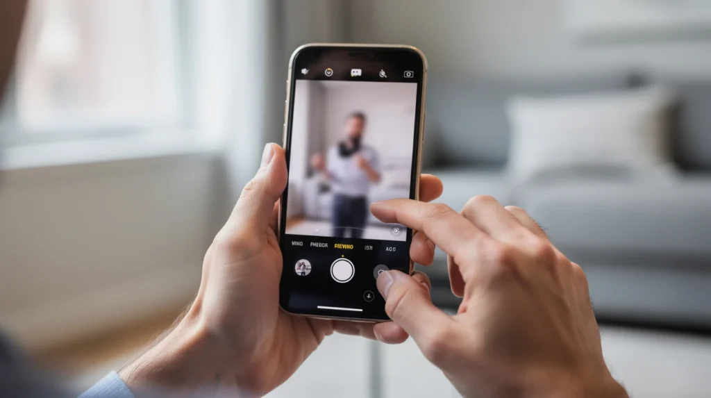 photos floues smartphone