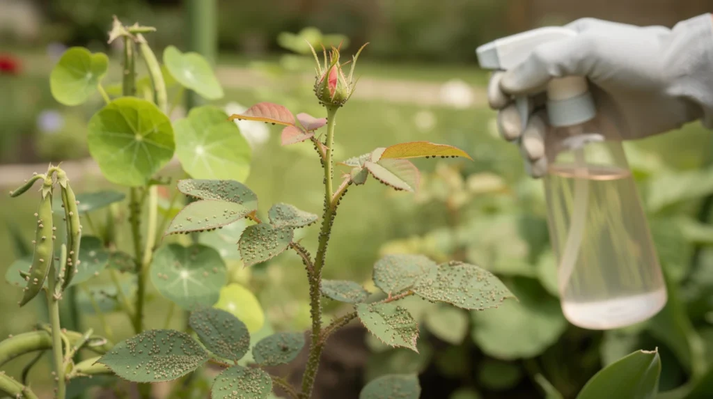 plantes attirent pucerons