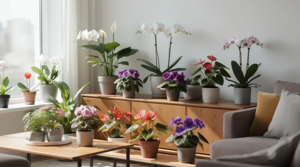 plantes d intérieur qui fleurissent