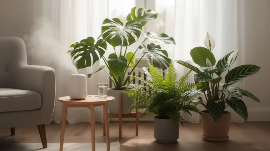 plantes interieur humidite