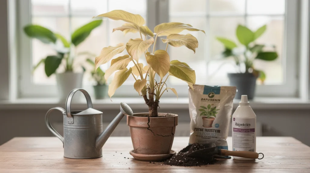 plantes ne grandissent pas