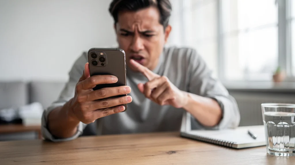 problème microphone téléphone