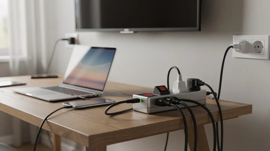 protéger appareils surtensions