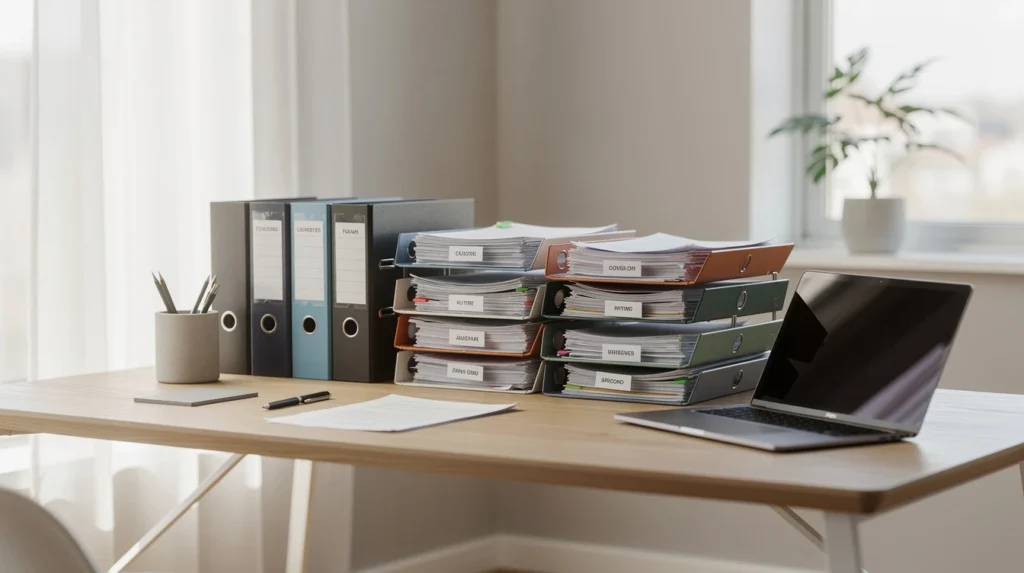 ranger papiers administratifs