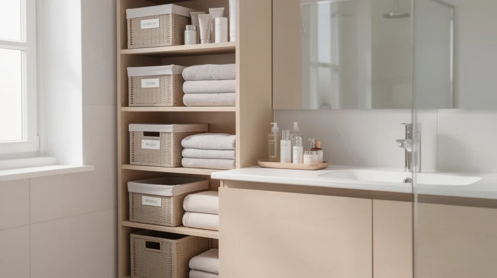 ranger salle de bain