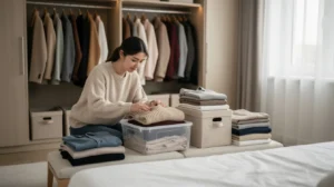 ranger vêtements hors saison