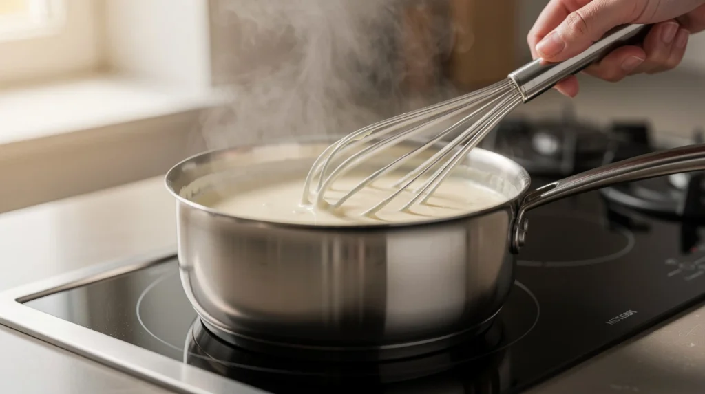 sauce crème qui tourne