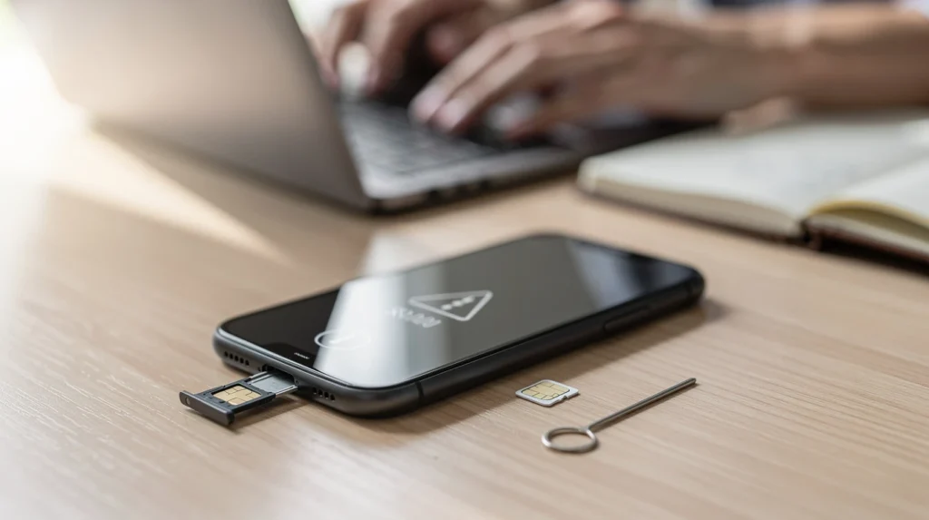 telephone ne detecte plus carte sim