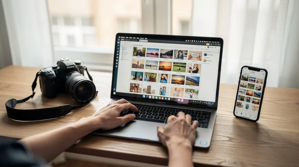 trier photos numériques