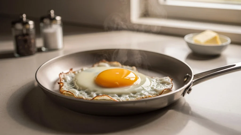 œuf au plat parfait