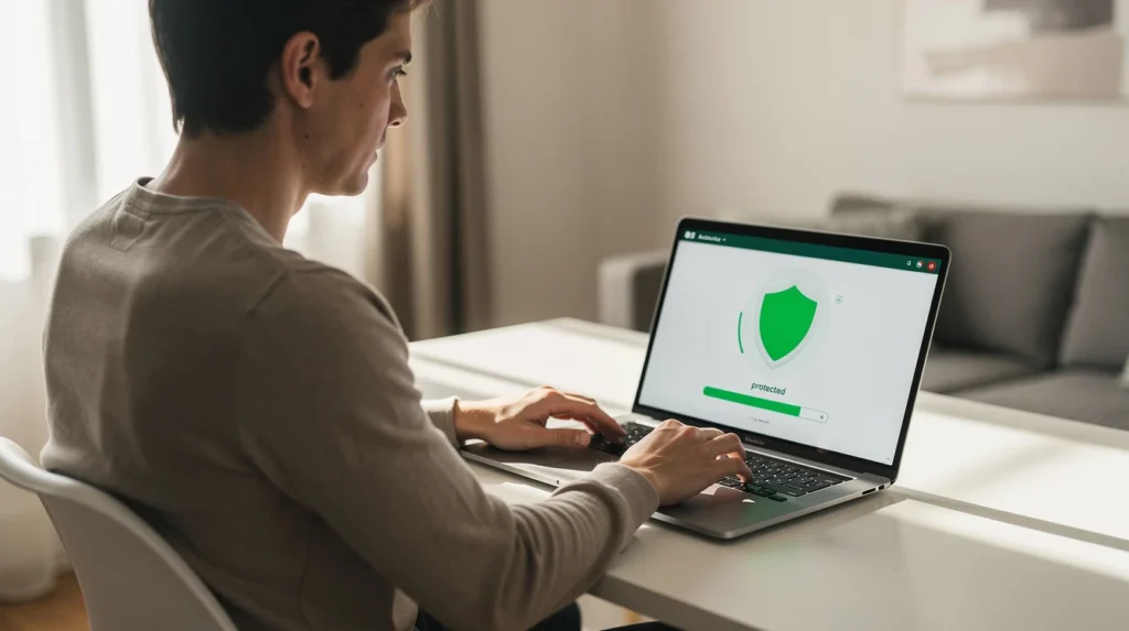 vérifier protection antivirus